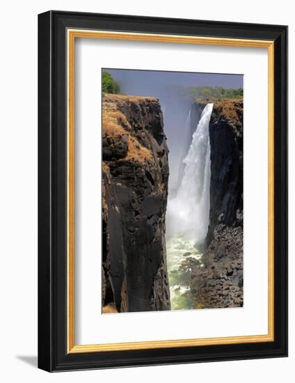 The Smoke That Thunders, Victoria Falls, Zimbabwe-Kymri Wilt-Framed Photographic Print