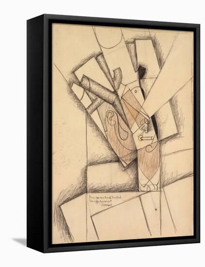 The Smoker, 1913-Juan Gris-Framed Premier Image Canvas