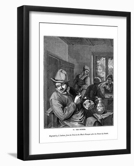 The Smoker, C1630-1680-J Jackson-Framed Giclee Print