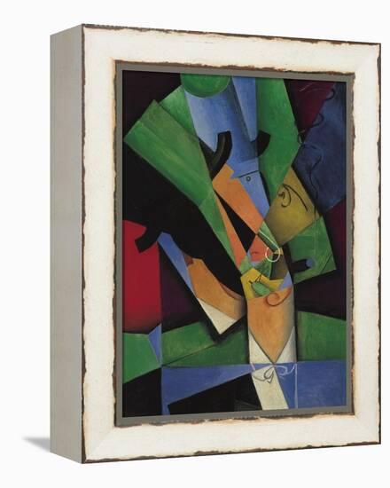 The Smoker (Frank Havilan), 1913-Juan Gris-Framed Premier Image Canvas