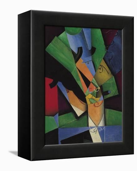 The Smoker (Frank Havilan), 1913-Juan Gris-Framed Premier Image Canvas