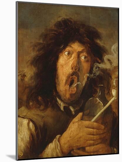 The Smoker, Undated-Joos Van Craesbeeck-Mounted Giclee Print