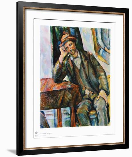 The Smoker-Paul Cézanne-Framed Collectable Print
