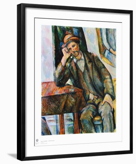 The Smoker-Paul Cézanne-Framed Collectable Print