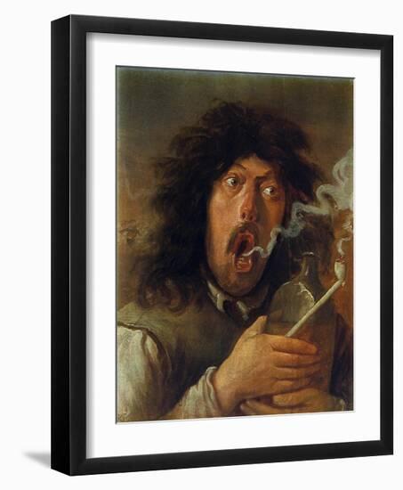 The Smoker-Adriaen Brouwer-Framed Collectable Print