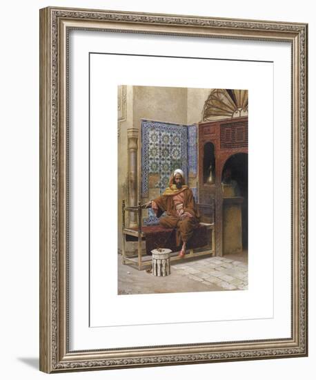 The Smoker-Ludwig Deutsch-Framed Premium Giclee Print