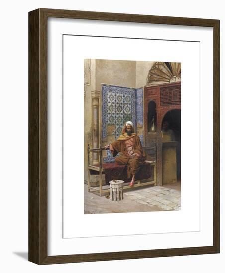 The Smoker-Ludwig Deutsch-Framed Premium Giclee Print