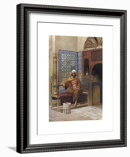 The Smoker-Ludwig Deutsch-Framed Premium Giclee Print