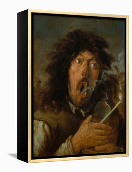 The Smoker-Joos Van Craesbeeck-Framed Premier Image Canvas