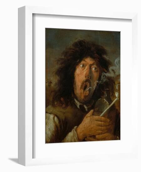 The Smoker-Joos Van Craesbeeck-Framed Premium Giclee Print