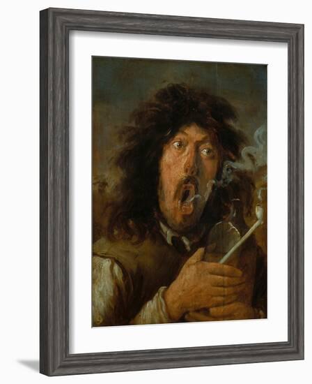 The Smoker-Joos Van Craesbeeck-Framed Giclee Print