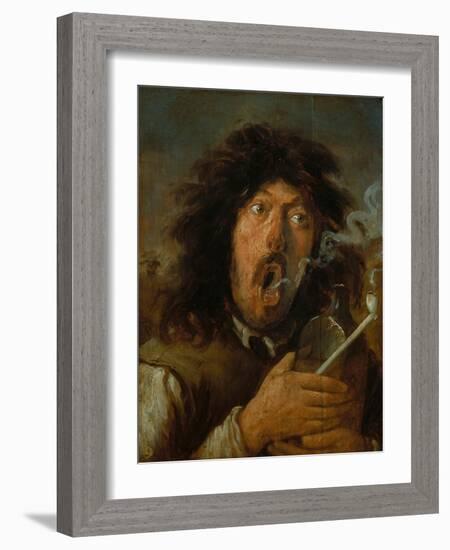 The Smoker-Joos Van Craesbeeck-Framed Giclee Print