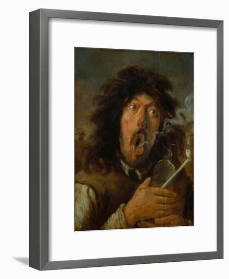 The Smoker-Joos Van Craesbeeck-Framed Giclee Print