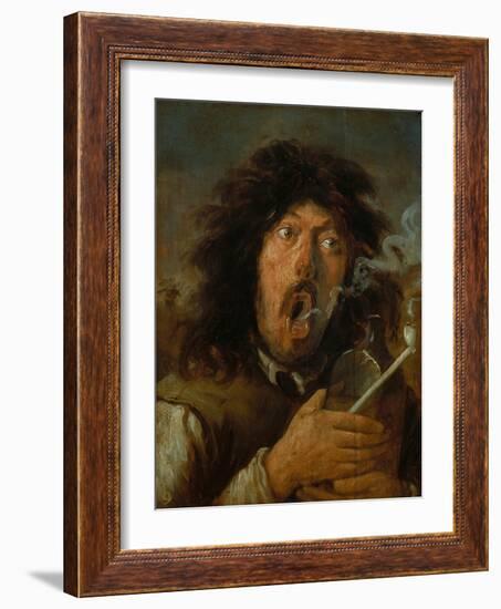 The Smoker-Joos Van Craesbeeck-Framed Giclee Print