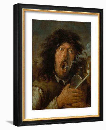 The Smoker-Joos Van Craesbeeck-Framed Giclee Print