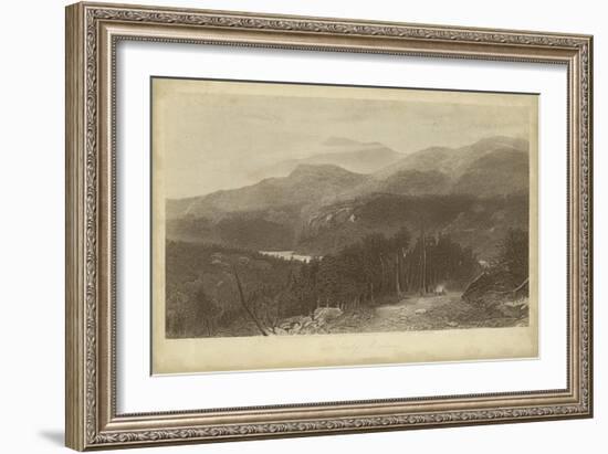 The Smoky Mountains-R. Hinshelwood-Framed Art Print