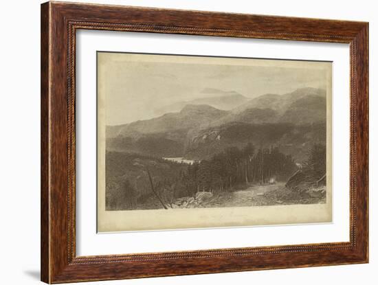 The Smoky Mountains-R. Hinshelwood-Framed Art Print