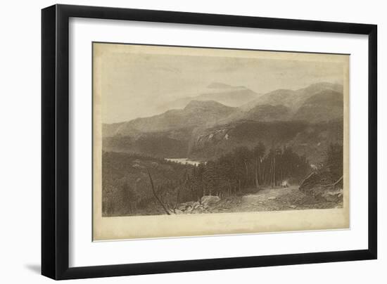 The Smoky Mountains-R. Hinshelwood-Framed Art Print