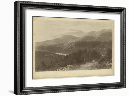 The Smoky Mountains-R. Hinshelwood-Framed Art Print