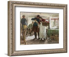 The Smugglers' News-Edgar Bundy-Framed Giclee Print