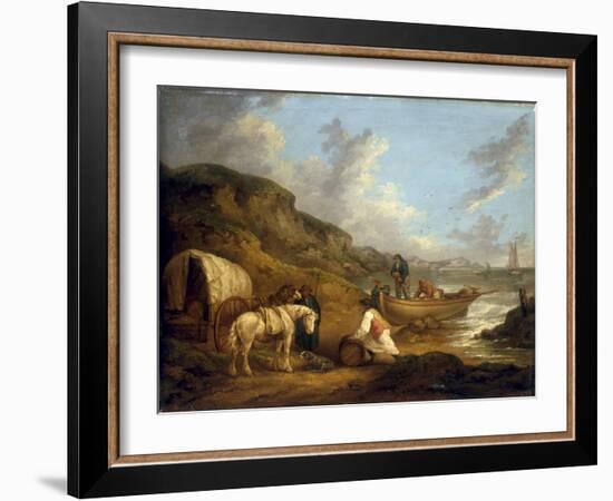 The Smugglers-George Morland-Framed Giclee Print