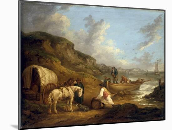 The Smugglers-George Morland-Mounted Giclee Print