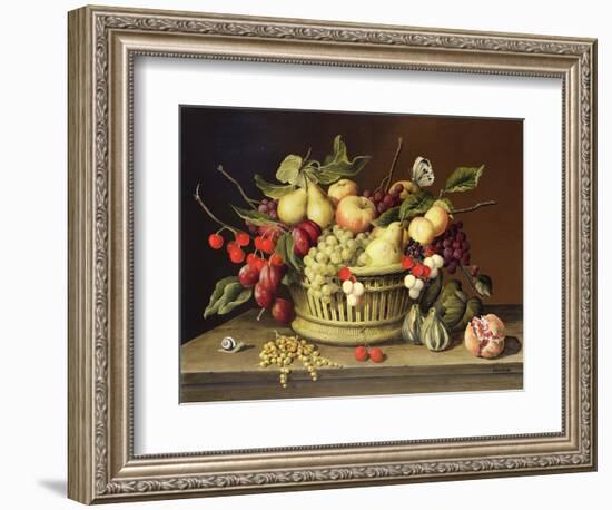 The Snail and the Pomegranate-Brian Irving-Framed Giclee Print