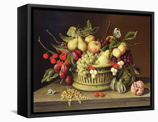 The Snail and the Pomegranate-Brian Irving-Framed Premier Image Canvas