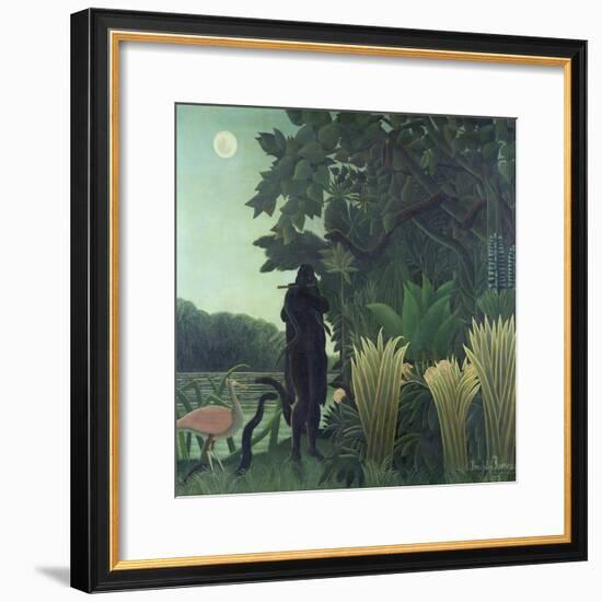 The Snake Charmer, 1907 (La Charmeuse Des Serpents)-Henri Rousseau-Framed Giclee Print