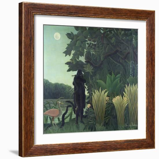 The Snake Charmer, 1907 (La Charmeuse Des Serpents)-Henri Rousseau-Framed Giclee Print