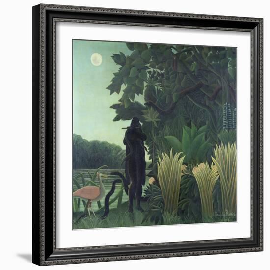 The Snake Charmer, 1907 (La Charmeuse Des Serpents)-Henri Rousseau-Framed Giclee Print