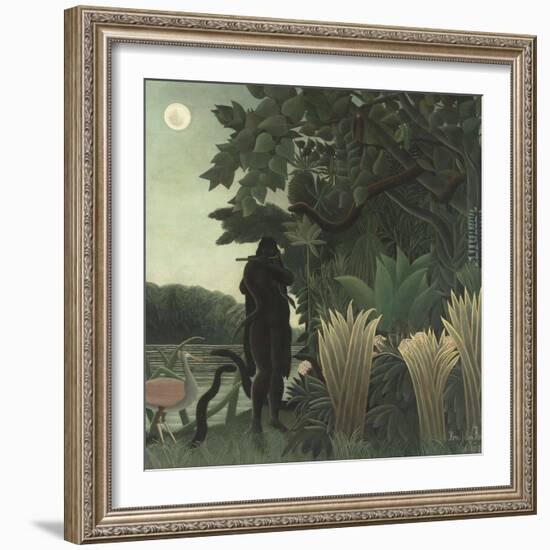 The Snake Charmer, 1907-Henri Rousseau-Framed Giclee Print