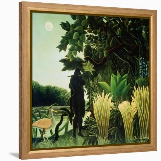 The Snake Charmer-Henri Rousseau-Framed Premier Image Canvas