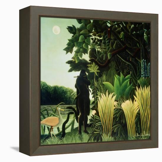 The Snake Charmer-Henri Rousseau-Framed Premier Image Canvas