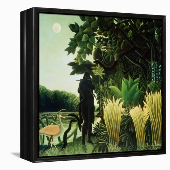 The Snake Charmer-Henri Rousseau-Framed Premier Image Canvas