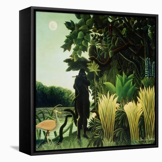 The Snake Charmer-Henri Rousseau-Framed Premier Image Canvas