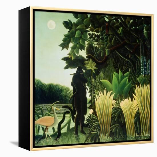 The Snake Charmer-Henri Rousseau-Framed Premier Image Canvas