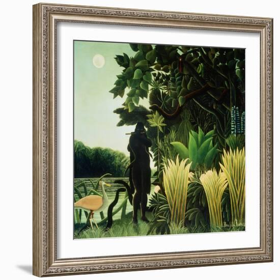 The Snake Charmer-Henri Rousseau-Framed Giclee Print