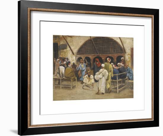 The Snake Charmers-Ludwig Deutsch-Framed Premium Giclee Print