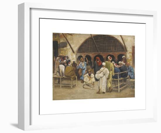 The Snake Charmers-Ludwig Deutsch-Framed Premium Giclee Print