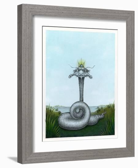 The Snake King-Wayne Anderson-Framed Giclee Print