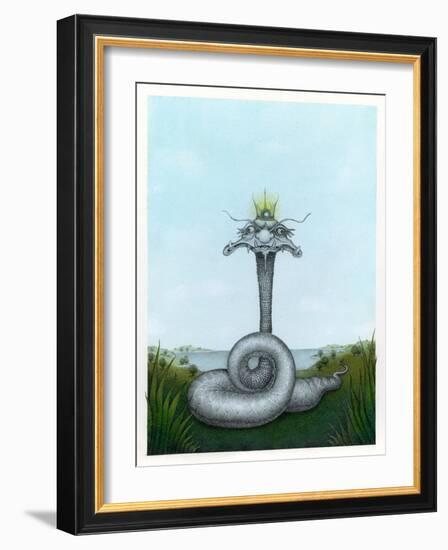 The Snake King-Wayne Anderson-Framed Giclee Print