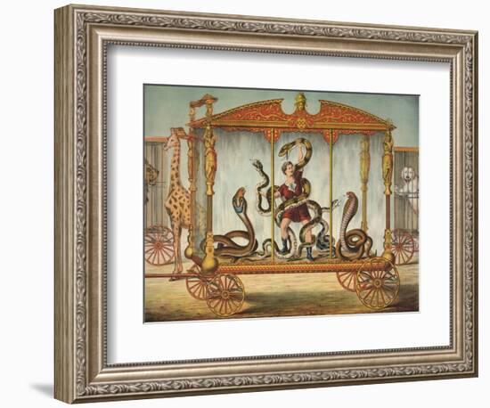 The Snake Wagon-null-Framed Giclee Print