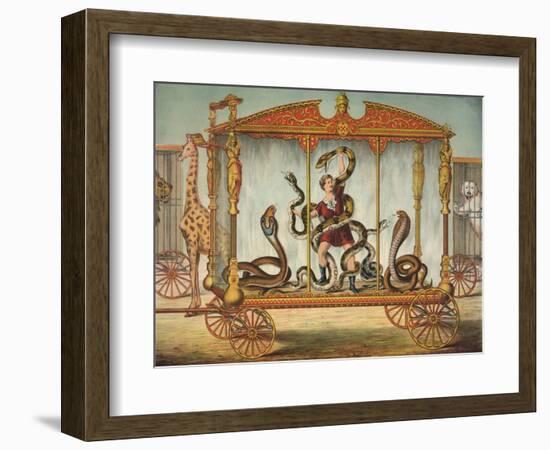 The Snake Wagon-null-Framed Giclee Print