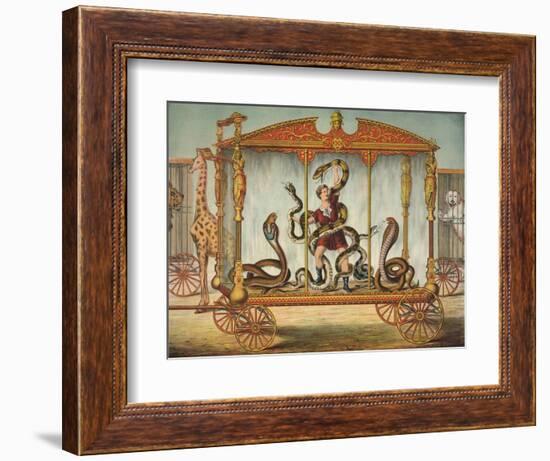 The Snake Wagon-null-Framed Giclee Print