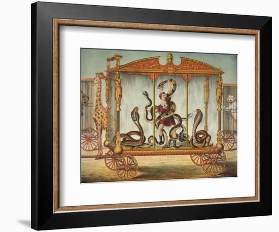 The Snake Wagon-null-Framed Giclee Print