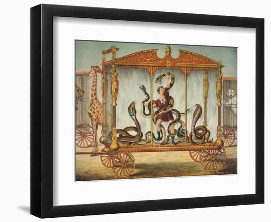 The Snake Wagon-null-Framed Giclee Print