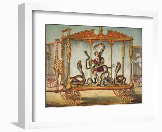 The Snake Wagon-null-Framed Giclee Print