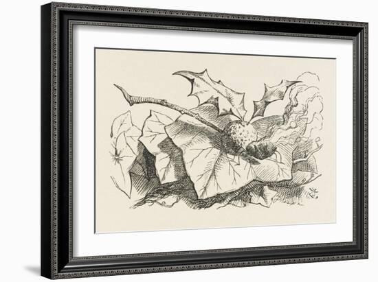 The Snap-Dragon-Fly-John Tenniel-Framed Art Print