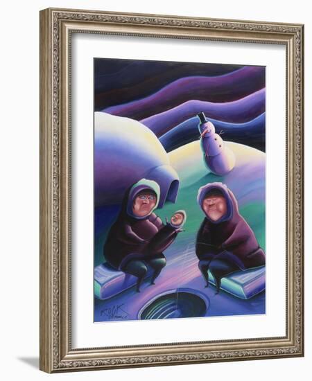 The Snow Blower-Rock Demarco-Framed Giclee Print